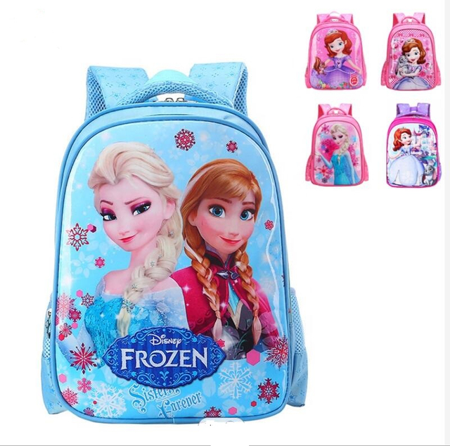 Mochila escolar de dibujos animados en 3D para niños para Kidergarden